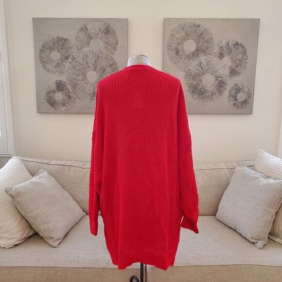 CCK Style Wool-Blend Open Cardigan sz Med - Picture 7 of 11